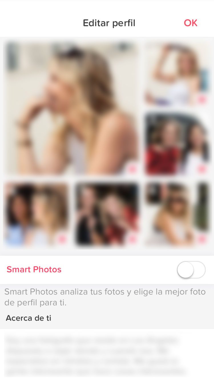 Fotos en Tinder